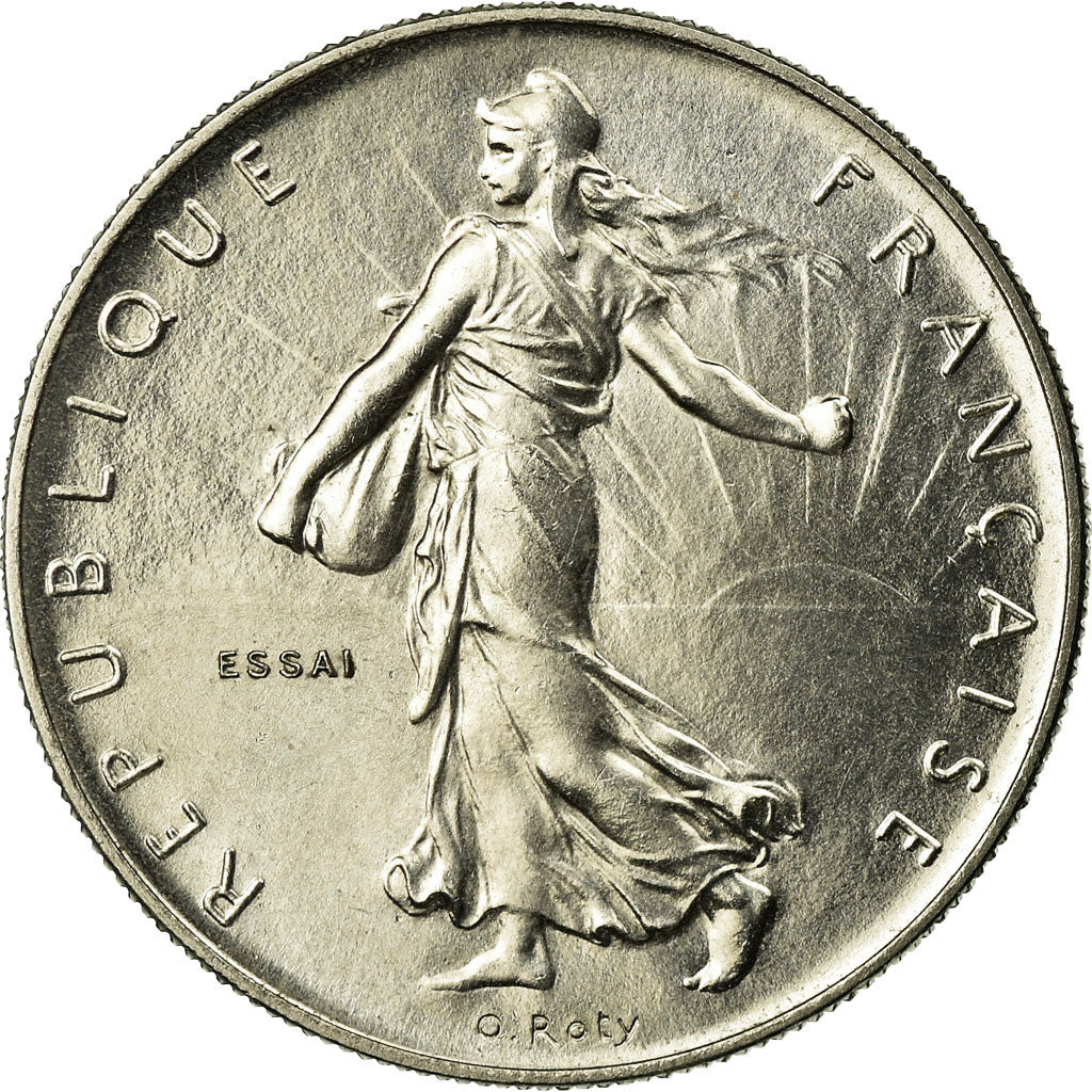 Coin, France, Semeuse, Franc, 1959, Paris, ESSAI, MS(65-70), Nickel, KM:E98