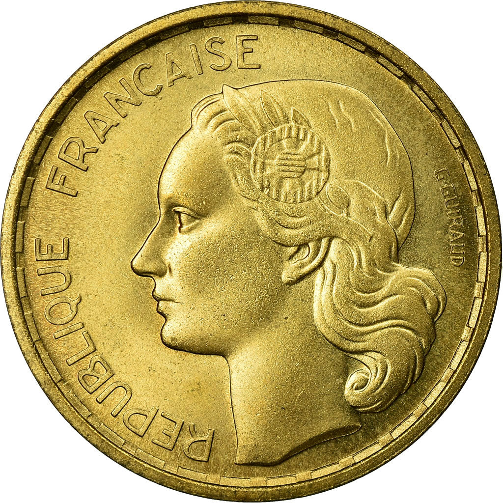 Coin, France, Guiraud, 20 Francs, 1950, Paris, ESSAI, MS(65-70)