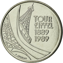 Monnaie, France, Tour Eiffel, 5 Francs, 1989, Paris, ESSAI, FDC, Nickel