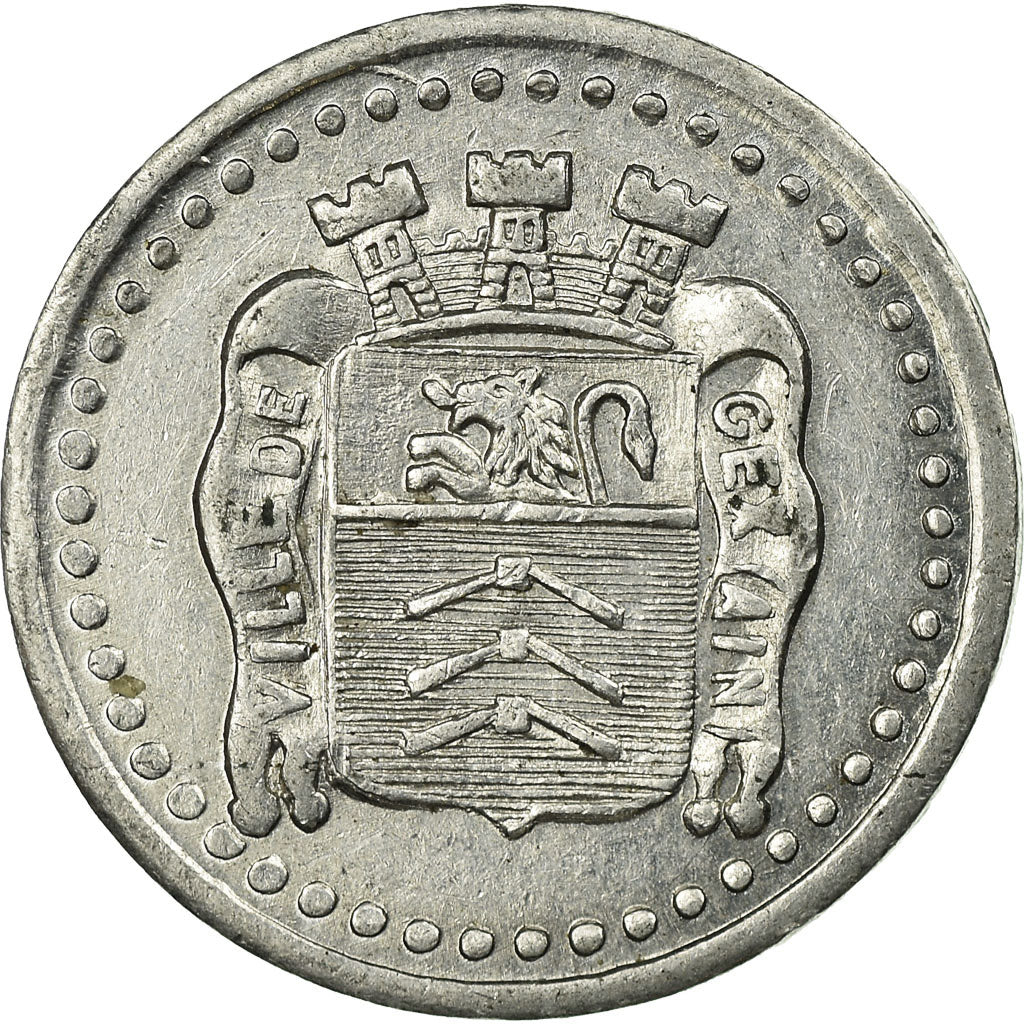 Monnaie, France, Ville de Gex, Gex, 5 Centimes, 1919, SUP, Aluminium, Elie:10.1