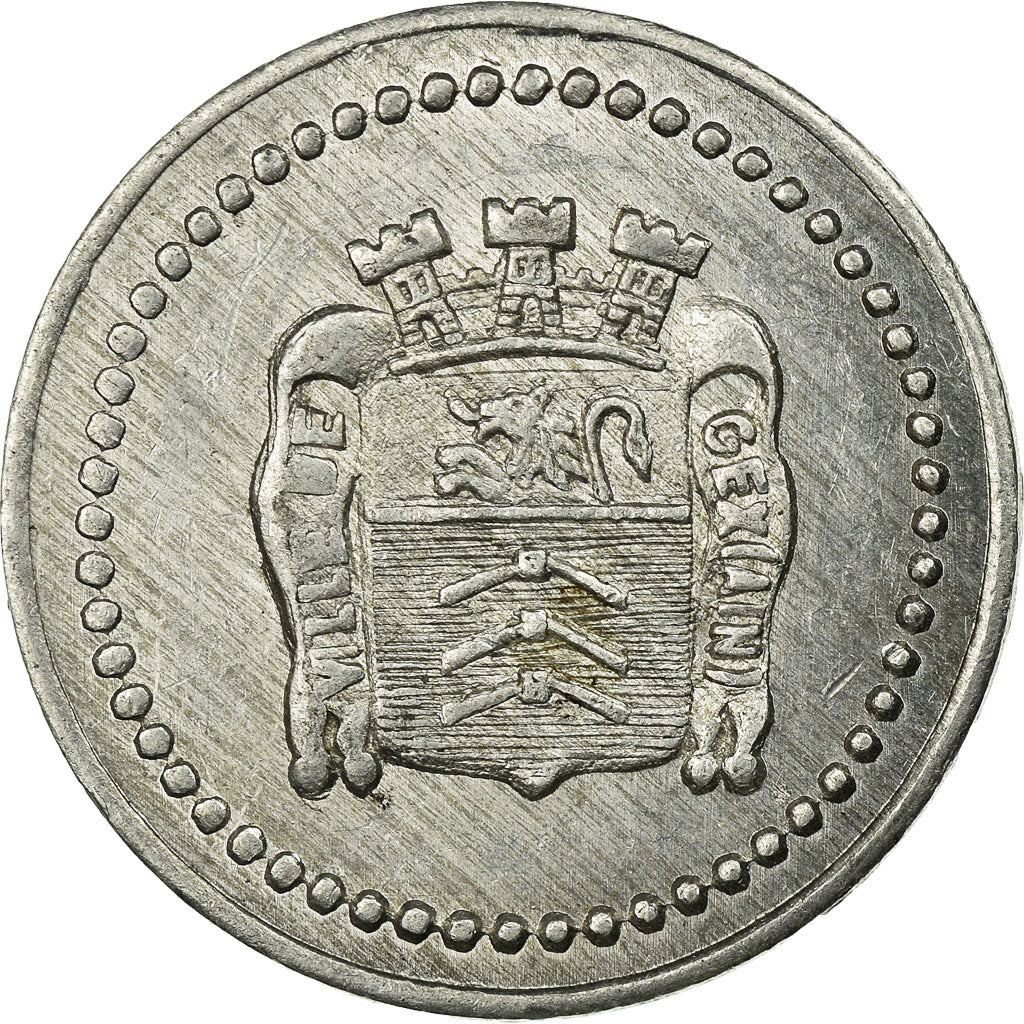 Monnaie, France, Ville de Gex, Gex, 10 Centimes, 1919, SUP, Aluminium, Elie:10.2