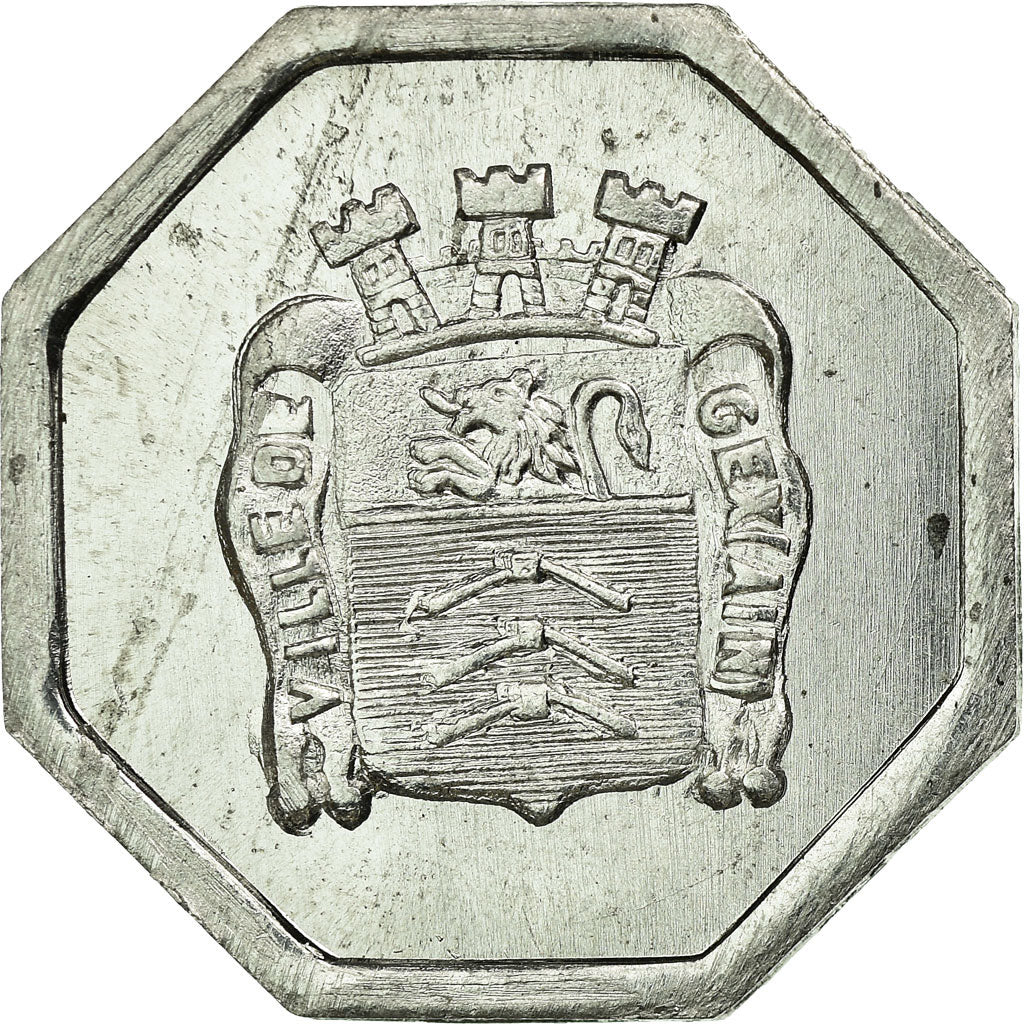 Monnaie, France, Ville de Gex, Gex, 25 Centimes, 1923, SPL, Aluminium, Elie:10.3