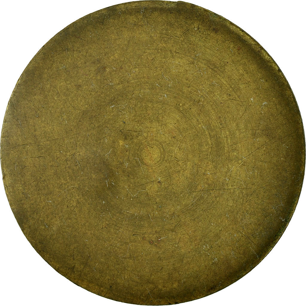 Coin, France, Compagnie de Fives-Lille, Givors, 10 Centimes, AU(55-58), Brass
