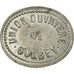 Munten, Frankrijk, Union Ouvrière, Golbey, 10 Centimes, ZF+, Aluminium