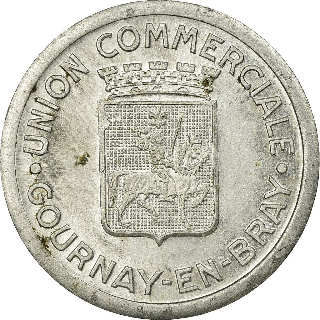 Monnaie, France, Union Commerciale, Gourney-en-Bray, 25 Centimes, SUP+