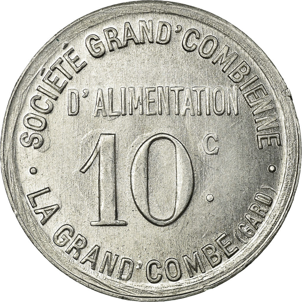 Coin, France, Société Grand'Combienne d'Alimentation, La Grand-Combe, 10