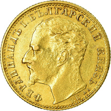 Coin, Bulgaria, Ferdinand I, 10 Leva, 1894, Kormoczbanya, Hungary, VF(30-35)