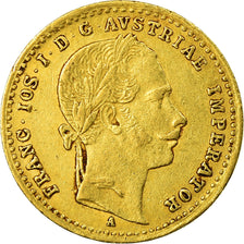 Moneda, Austria, Franz Joseph I, Ducat, 1863, Vienna, MBC, Oro, KM:2264