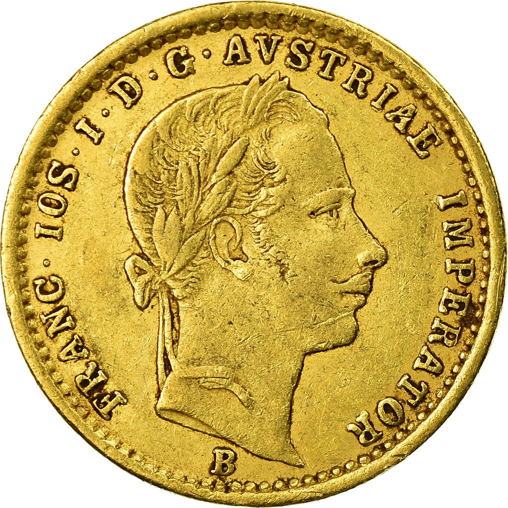 Coin, Austria, Franz Joseph I, Ducat, 1863, Kremnitz, EF(40-45), Gold, KM:2264