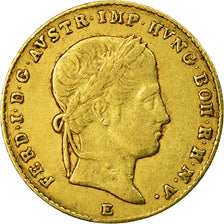 Coin, Austria, Ferdinand I, Ducat, 1848, Karlsburg, VF(30-35), Gold, KM:2262