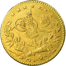 Coin, Turkey, Abdul Hamid II, 25 Kurush, 1888/AH1293, Qustantiniyah, EF(40-45)