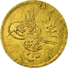 Monnaie, Égypte, Abdul Aziz, 25 Qirsh, 1868/AH1277, Misr, TTB+, Or, KM:261