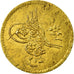 Monnaie, Égypte, Abdul Aziz, 25 Qirsh, 1868/AH1277, Misr, TTB+, Or, KM:261