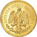 Coin, Mexico, 50 Pesos, 1943, Mexico City, MS(63), Gold, KM:482
