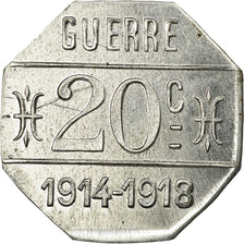 Coin, France, Café Terminus, A. PARRAIN, Issoire, 20 Centimes, 1914-1918