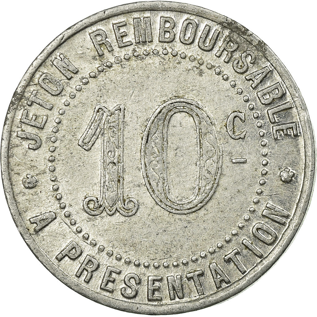 Münze, Frankreich, Syndicat de l'Alimentation en gros de l'Hérault, 10