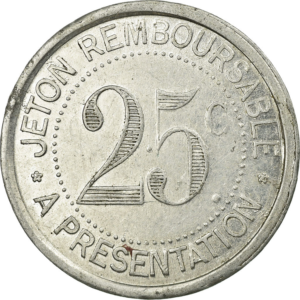 Coin, France, Syndicat de l'Alimentation en gros de l'Hérault, 25 Centimes