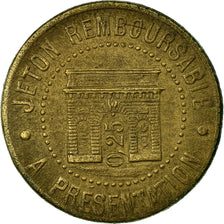 Coin, France, Syndicat de l'Alimentation en gros de l'Hérault, 25 Centimes