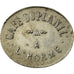 Munten, Frankrijk, Café DUPLANIL, L'Horme, 12-1/2 Centimes, ZF+, Nickel plated