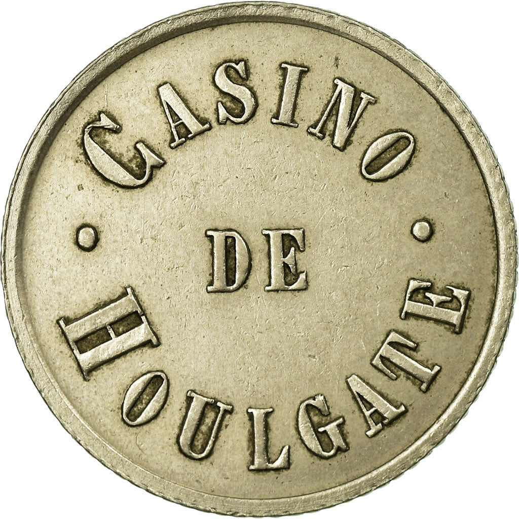 França, Casino Token, Casino de Houlgate, AU(50-53), Maillechort
