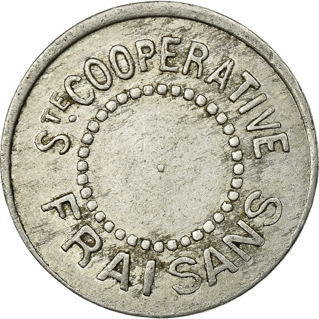 Moneta, Francja, Société Coopérative, Fraisans, 1/2 Litre, Undated