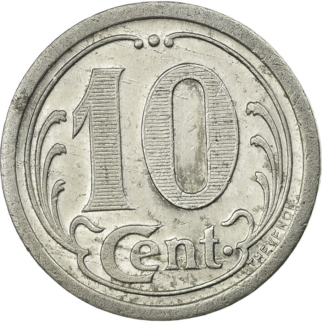 Moneta, Francia, Union Commerciale et Industrielle, Frévent, 10 Centimes, 1922