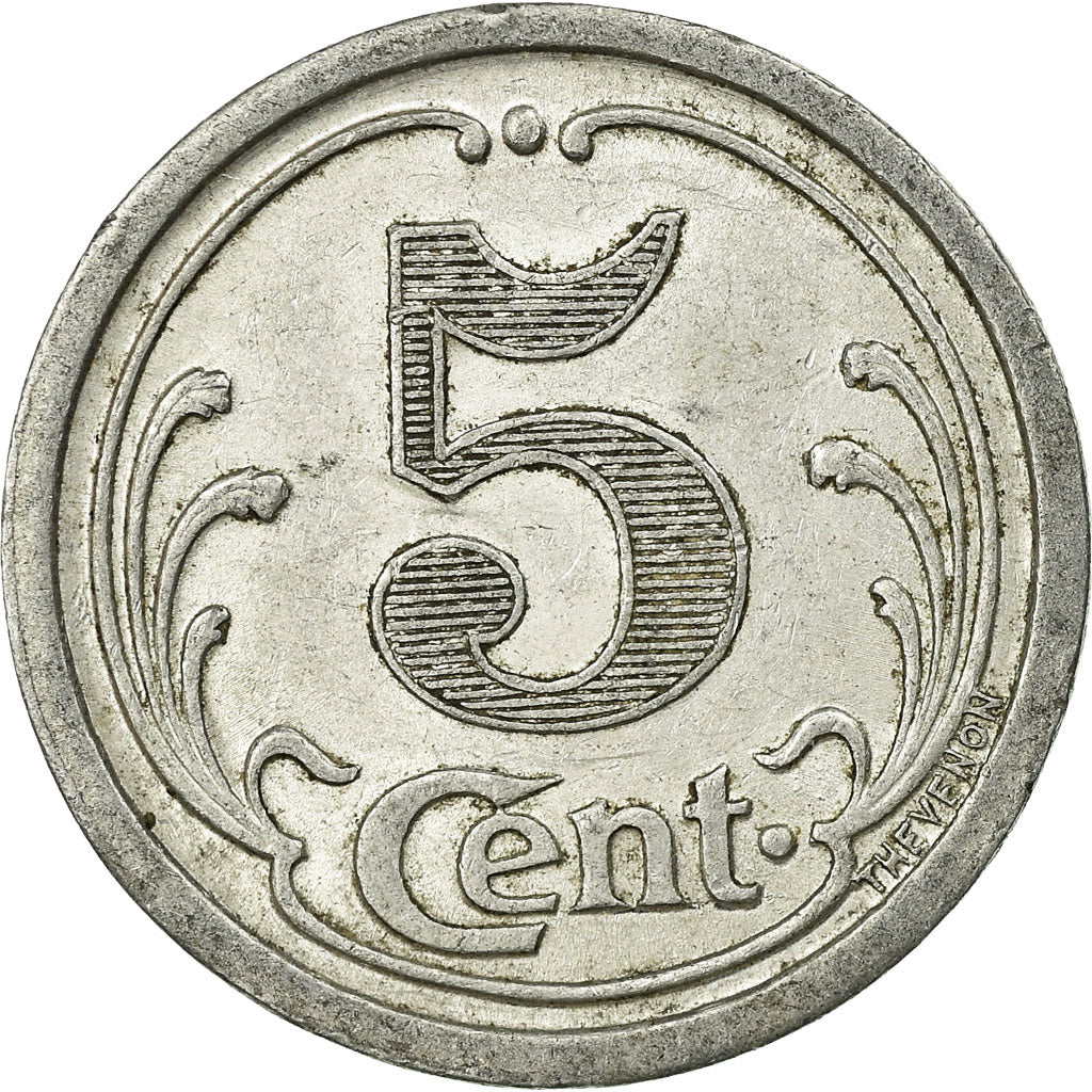 Coin, France, Chambre de Commerce, Landes, 5 Centimes, 1921, AU(55-58)