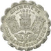 Moneta, Francia, Chambre de Commerce, Landes, 25 Centimes, 1921, BB+, Alluminio