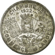 Moneta, Francia, Chambre de Commerce, Landes, 5 Centimes, 1922, BB, Alluminio