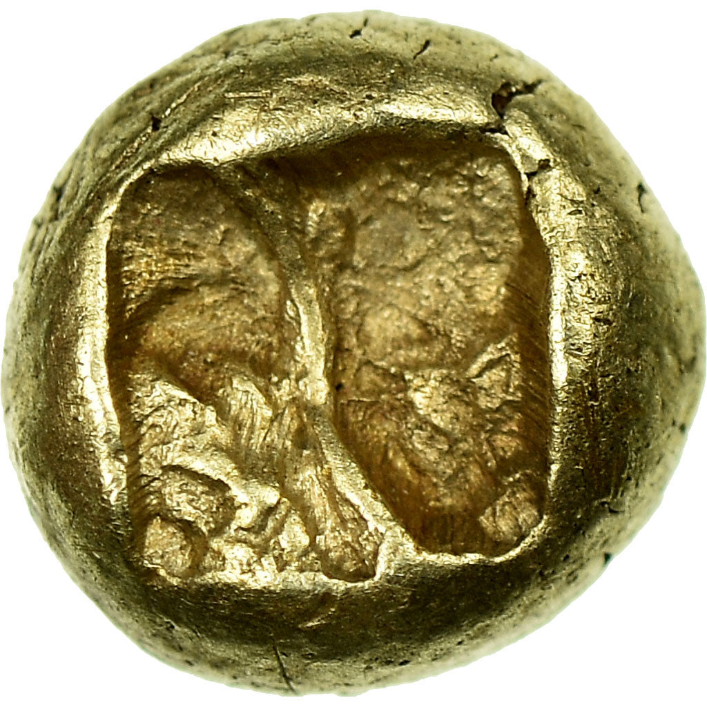 Coin, Lydia, Alyattes, Hemihekte - 1/12 Stater, Sardes, EF(40-45), Electrum