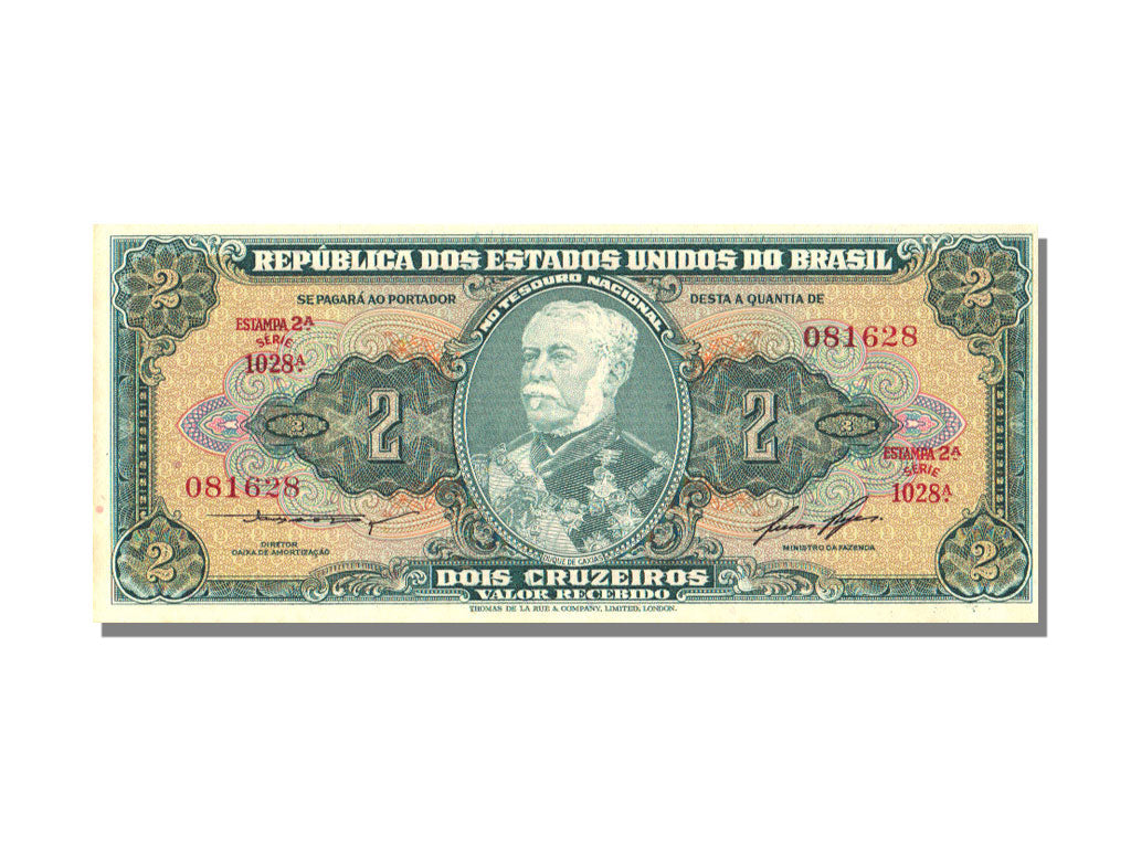 Brazil, 2 Cruzeiros, KM #157Ac, UNC(65-70), 1028A
