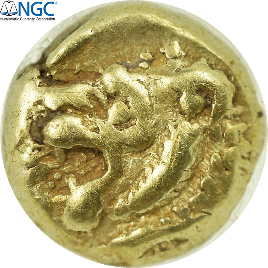 Monnaie, Lydie, Alyattes, Hémihecté - 1/12 Statère, 620/10-564/53 BC, Sardes