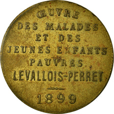Monnaie, France, Oeuvres des Malades et des Enfants Pauvres, Levallois-Perret, 1