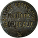 Munten, Frankrijk, Société Coopérative Militaire, Bordeaux, 5 Centimes, ZF+