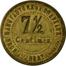 Münze, Frankreich, Manufacture de Chapeaux, BRUN Jne., Bort-les-Orgues, 7-1/2