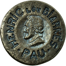 Munten, Frankrijk, Henric lou Biarnes, Pau, 5 Centimes, PR, Iron, Elie:10.1