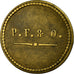 Coin, France, Perret Frères & Olivier, Sain-Bel, 5 Centimes, EF(40-45), Brass
