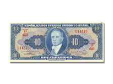 Banknote, Brazil, 10 Cruzeiros, UNC(65-70)