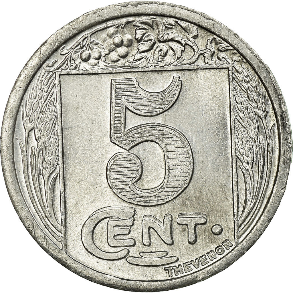 Moneta, Francia, Société des Commerçants, Royan, 5 Centimes, 1922, SPL