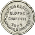 Moneta, Francia, Epicerie BAGOUET, Lainages, Mercerie, Ruffec, 5 Centimes, 1922