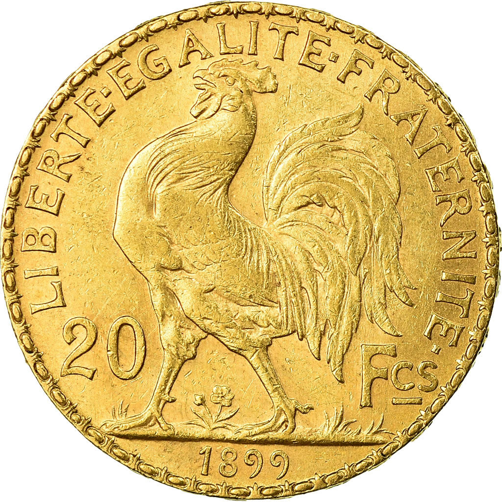 Monnaie, France, Marianne, 20 Francs, 1899, Paris, TTB+, Or, Gadoury:1064