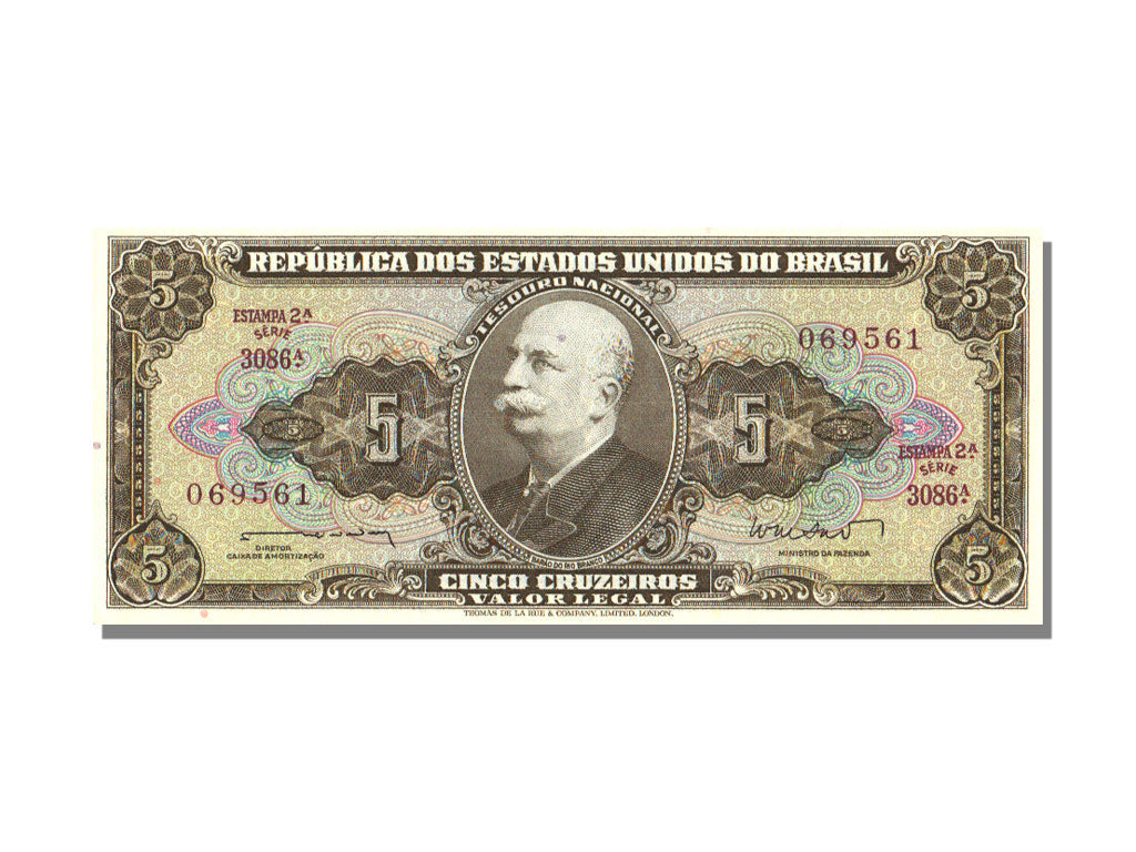 Brazil, 5 Cruzeiros, UNC(65-70)