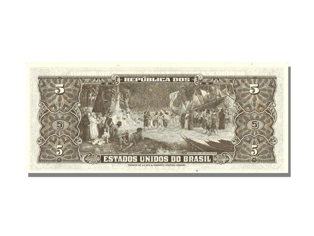 Brazil, 5 Cruzeiros, UNC(65-70)