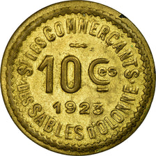 Moneta, Francia, Société des Commerçants, Les Sables-d'Olonne, 10 Centimes
