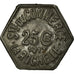 Monnaie, France, Société du Commerce, La Rochelle, 25 Centimes, 1917, TTB