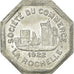 Munten, Frankrijk, Société du Commerce, La Rochelle, 25 Centimes, 1922, PR+