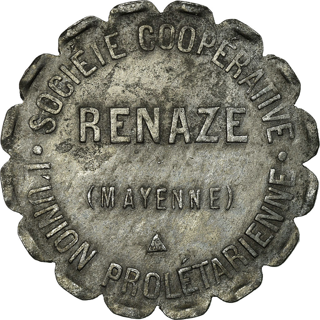 Moneta, Francia, Société Coopérative l'Union Prolétarienne, Renaze, 1 Kg