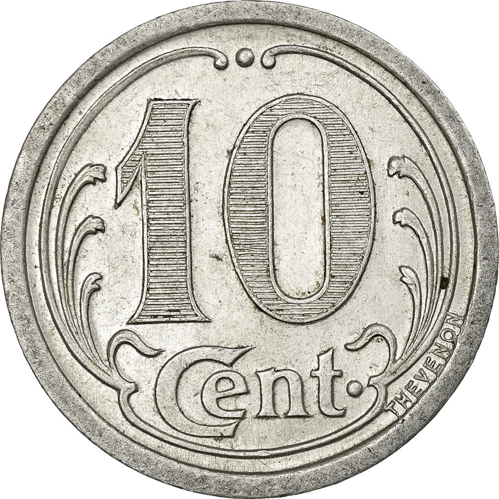 Monnaie, France, Union des Commerçants, La Réole, 10 Centimes, 1922, SUP