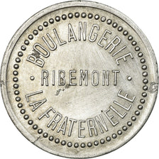 Monnaie, France, Boulangerie La Fraternelle, Ribemont, 1 Kilo, TTB, Aluminium