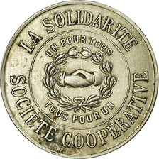 Monnaie, France, Société Coopérative La Solidarité, Roanne, 1 Franc, TTB+